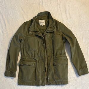 Madewell Khaki Utility Jacket